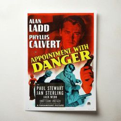 Appointment with Danger (1950) Fine Art Movie Poster