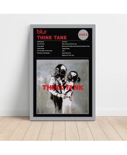Blur - Think Tank Fine Art Album Poster - Music Wall Decor
