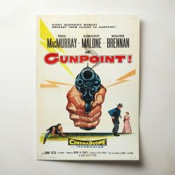 At Gunpoint (1955) Fine Art Movie Poster