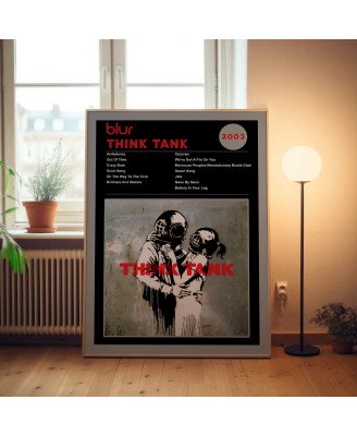 Blur - Think Tank Fine Art Album Poster - Music Wall Decor