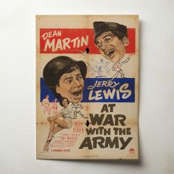 At War with the Army (1950) Fine Art Movie Poster