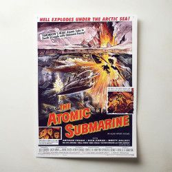 The Atomic Submarine (1959) Fine Art Movie Poster