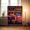 attack of the crab monsters Fine Art 1950's Movie Poster