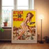 attack of the fifty foot woman Fine Art 1950's Movie Poster