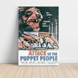 Attack of the Puppet People (1958) Fine Art Movie Poster