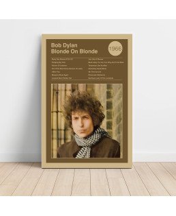 Bob Dylan – Blonde On Blonde Fine Art Album Poster