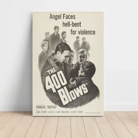The 400 Blows Fine Art 1950's Movie Poster