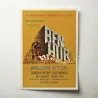 Ben Hur Jungle Fine Art 1950's Movie Poster