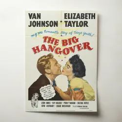 The Big Hangover Fine Art 1950's Movie Poster