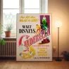Cinderella Fine Art 1950's Movie Poster Wall Art