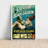 Creature From The Black Lagoon Fine Art 1950's Movie Poster