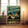 Creature From The Black Lagoon Fine Art 1950's Movie Poster