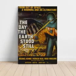 The Day The Earth Stood Still Fine Art 1950's Movie Poster