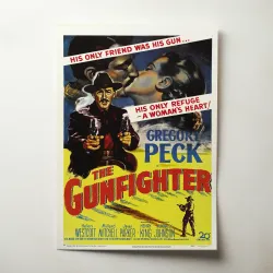 The Gunfighter Fine Art 1950's Movie Poster