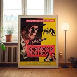 High Noon Fine Art 1950's Movie Poster Wall Art