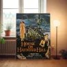 House On Haunted Hill Fine Art 1950's Movie Poster