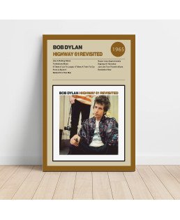 Bob Dylan – Highway 61 Revisited Fine Art Album Poster
