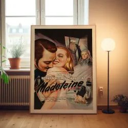 Madeleine Fine Art 1950's Movie Poster Wall Art