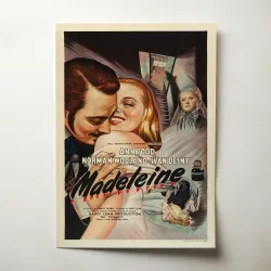 Madeleine Fine Art 1950's Movie Poster Wall Art
