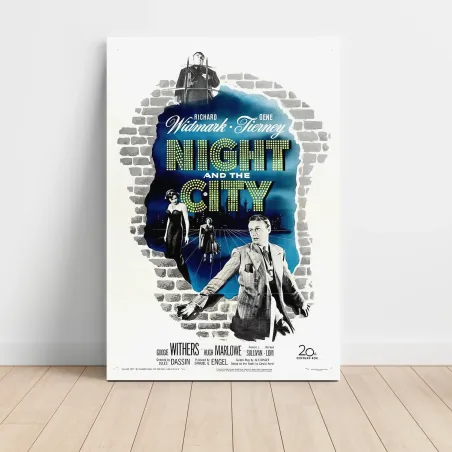 Night and the City Fine Art 1950's Movie Poster