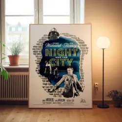 Night and the City Fine Art 1950's Movie Poster