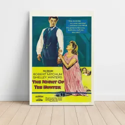 Night of the Hunter Fine Art 1950's Movie Poster