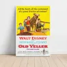Old Yeller 1950's Fine Art Movie Poster - Classic Home Decor Art