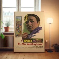 On the Waterfront Fine Art 1950's Movie Poster