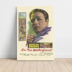 On the Waterfront (1954) Fine Art Movie Poster