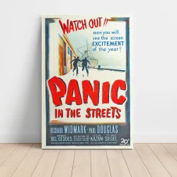 Panic in the Streets Fine Art 1950's Movie Poster