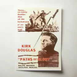 Paths of Glory Fine Art 1950's Movie Poster