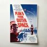 Plan Nine From Outer Space Fine Art 1950's Movie Poster