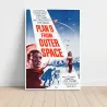Plan Nine From Outer Space Fine Art 1950's Movie Poster