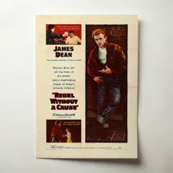 Rebel Without a Cause Fine Art 1950's Movie Poster