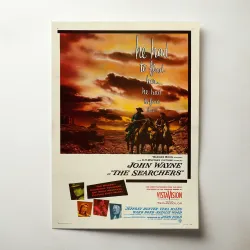 The Searchers (1956) Fine Art Movie Poster