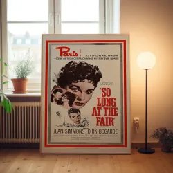 So Long at the Fair Fine Art 1950's Movie Poster