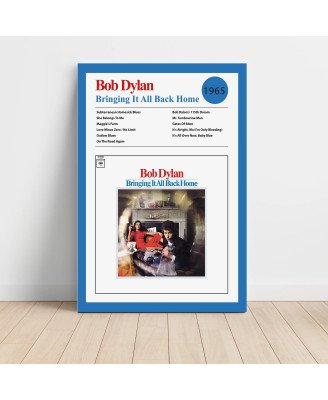 Bob Dylan - Bringing it all Back Home Fine Art Album Poster