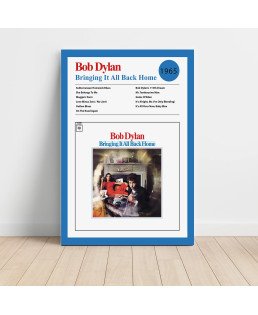 Bob Dylan - Bringing it all Back Home Fine Art Album Poster