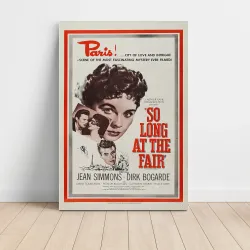 So Long at the Fair Fine Art 1950's Movie Poster