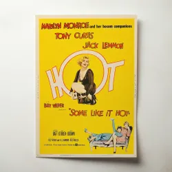 Some Like It Hot (1959) Fine Art Movie Poster