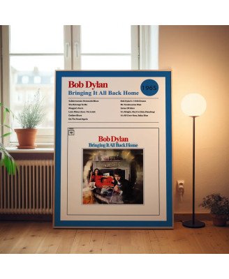 Bob Dylan - Bringing it all Back Home Fine Art Album Poster