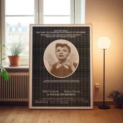 A Star is Born Fine Art 1950's Movie Poster