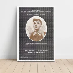A Star is Born Fine Art 1950's Movie Poster