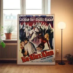 Storm Warning Fine Art 1950's Movie Poster