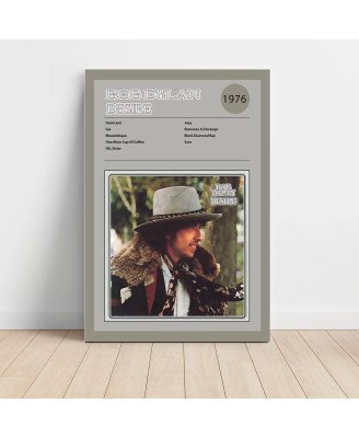 Bob Dylan - Desire Fine Art Album Poster - Music Wall Decor