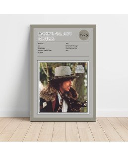 Bob Dylan - Desire Fine Art Album Poster - Music Wall Decor