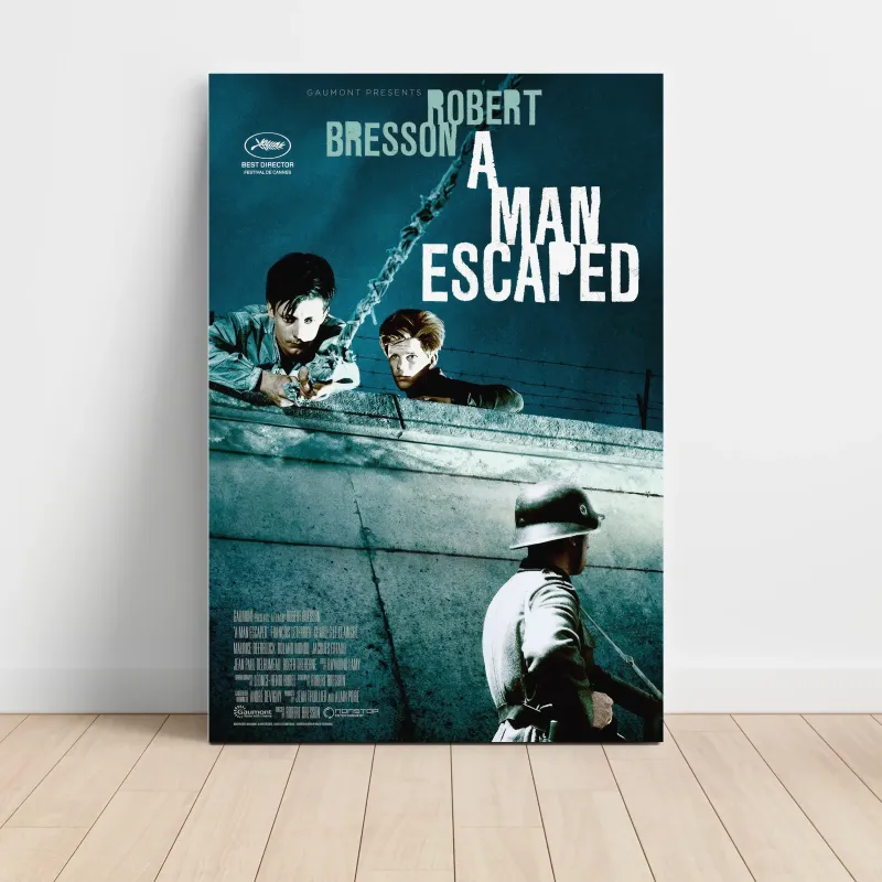 A Man Escaped Fine Art 1950's Movie Poster A Man Escaped Fine Art 1950's Movie Poster