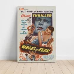 The Wages of Fear (1953) Fine Art Movie Poster
