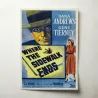 Where the Sidewalk Ends (1950) Fine Art Movie Poster