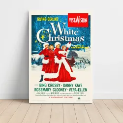 White Christmas Fine Art 1950's Movie Poster